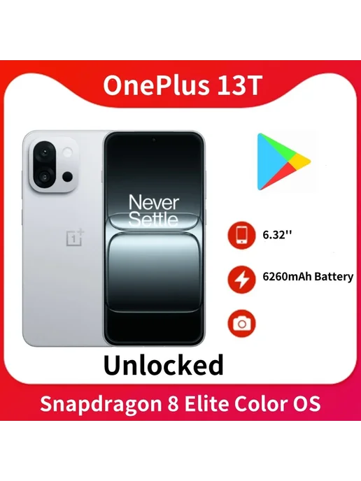 Смартфон OnePlus 13T 16/512 ГБ, черный, фото 2