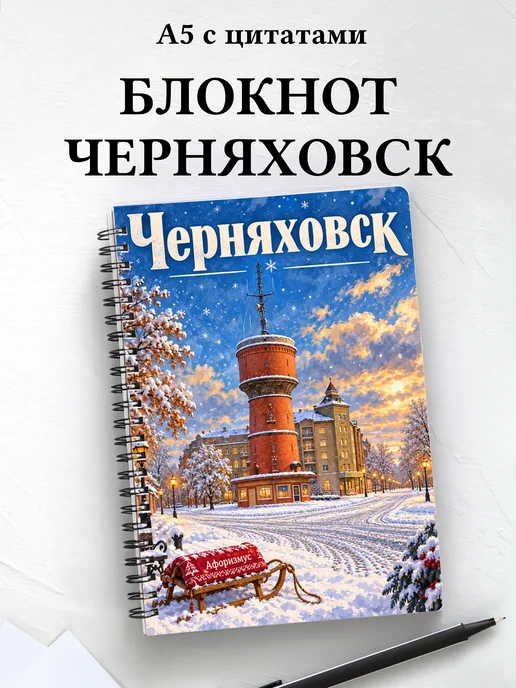 Блокнот Черняховск с мотивирующими цитатами