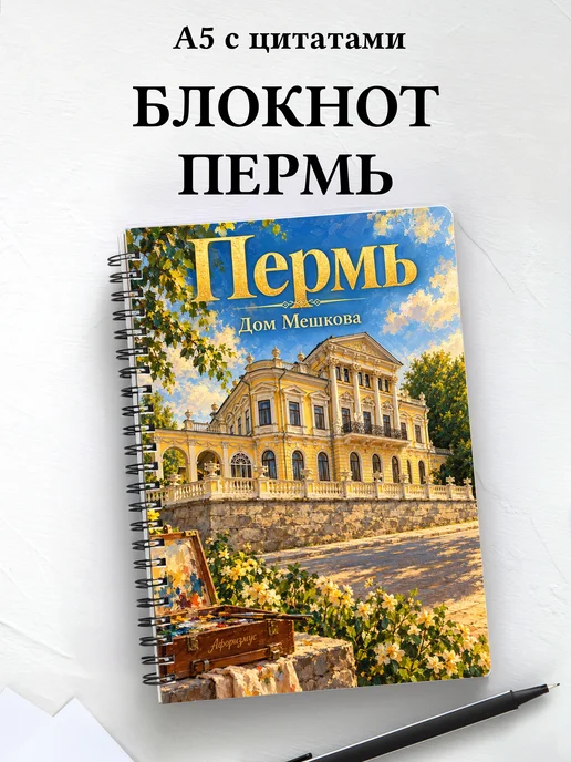 Блокнот Пермь с мотивирующими цитатами