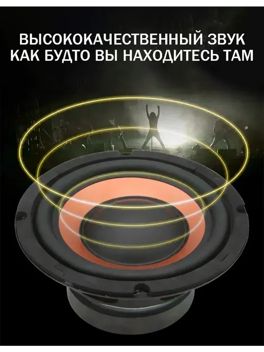 Сабвуфер автомобильный пассивный 20 см (8 дюйм.), вариант, фото 3