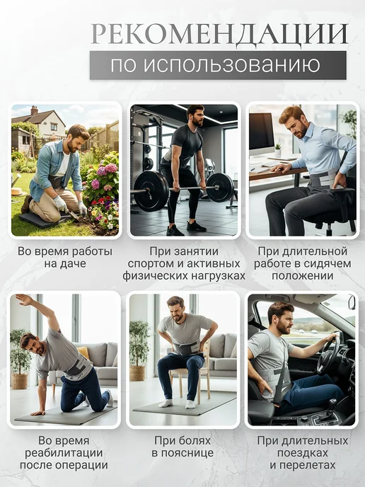 NeviOrt Пояс для спины, корсет пояснично-крестцовый ортопедический, вариант, фото 7
