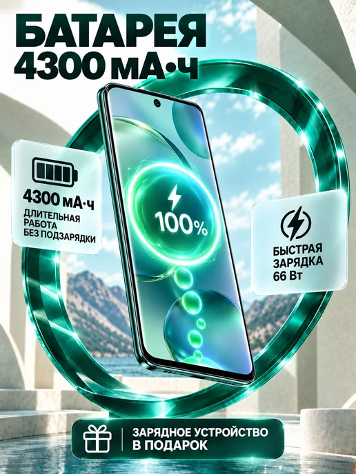 Смартфон HONOR 50 8/256 ГБ, зеленый, фото 6