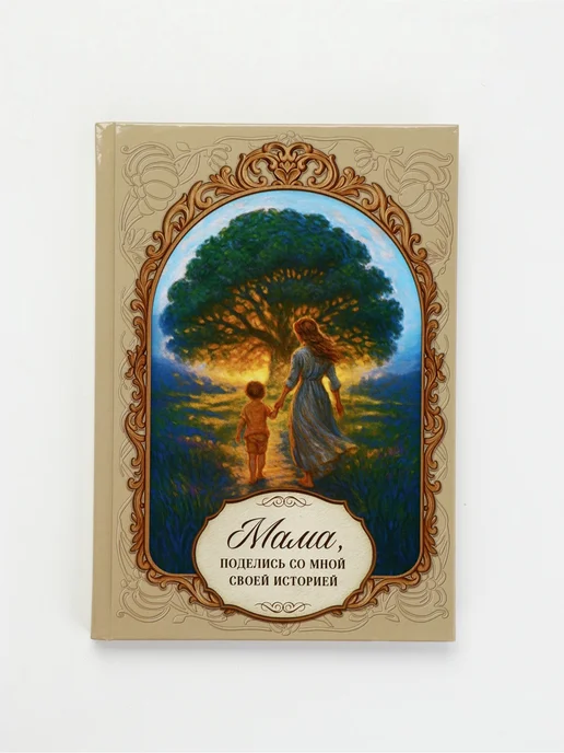 Сималенд Родословная книга Расскажи о себе, мама, бежевый, фото 2