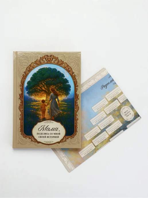 Сималенд Родословная книга Расскажи о себе, мама, бежевый, фото 3