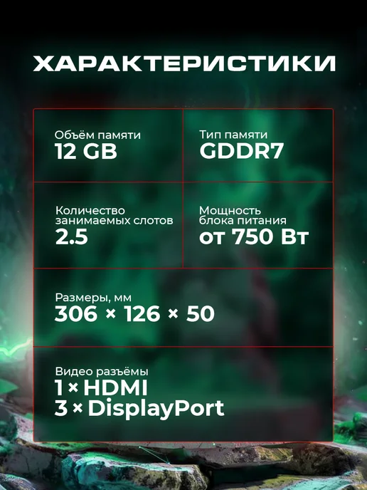 Asus Видеокарта GeForce RTX 5070 12288Mb, черный, фото 2