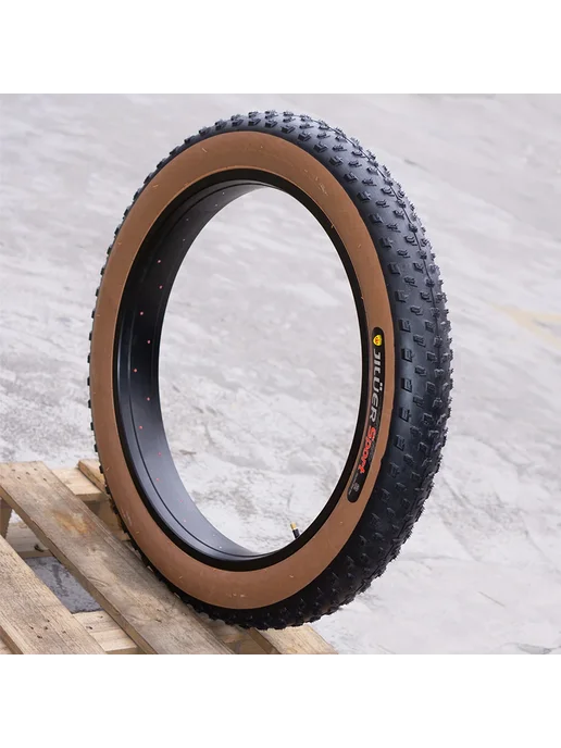 MTB жир велосипед шины прочный Grippy 4,0 20x4 снег песок пл, вариант, фото 4
