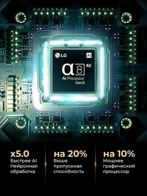 LG Телевизор смарт 65 дюймов 65QNED83B6A.ARU 2026, черный, фото 7
