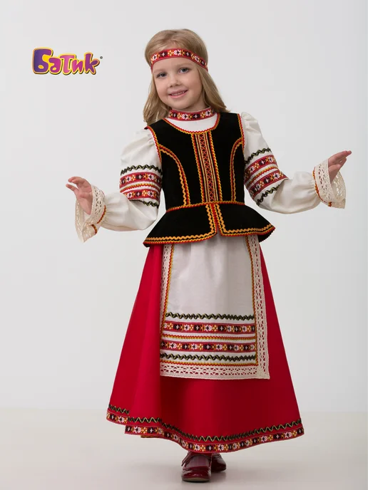 Батик Русский народный костюм, вариант, фото 6