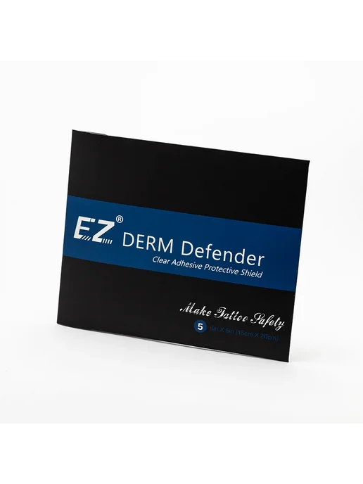 EZ Derm Defender пленка для татуировок, 15cm X 10cm, Защитная 5 листов, в упаковке 63 г, фото 3