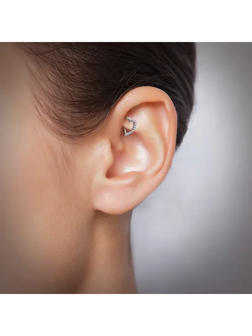 STAR BEAUTY Кольцо для пирсинга STARBEAUTY из нержавеющей стали Gold 8mm, золотой, фото 5