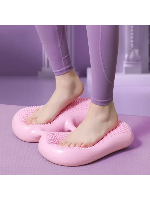 Нет бренда Надувной степпер для ног Balance Step, розовый, фото 4