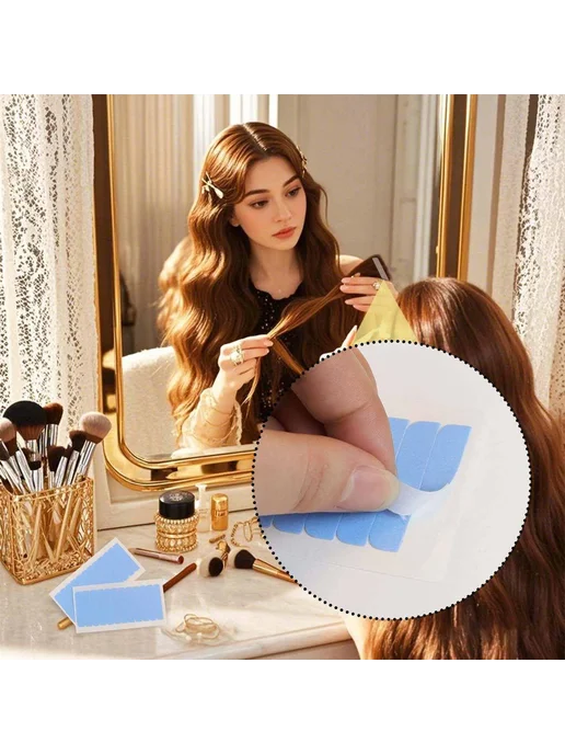 Нет бренда Двусторонний клейкий скотч для наращивания волос Hair Syste, вариант, фото 6