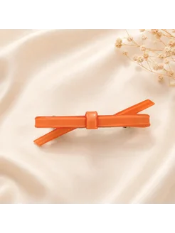 JIVELA Заколка из ацетата с бантом Оранжевый, Orange