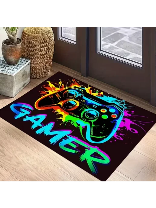 Водонепроницаемый коврик для двери GAME ROOM 50x80cm-Felt, 1, вариант, фото 3