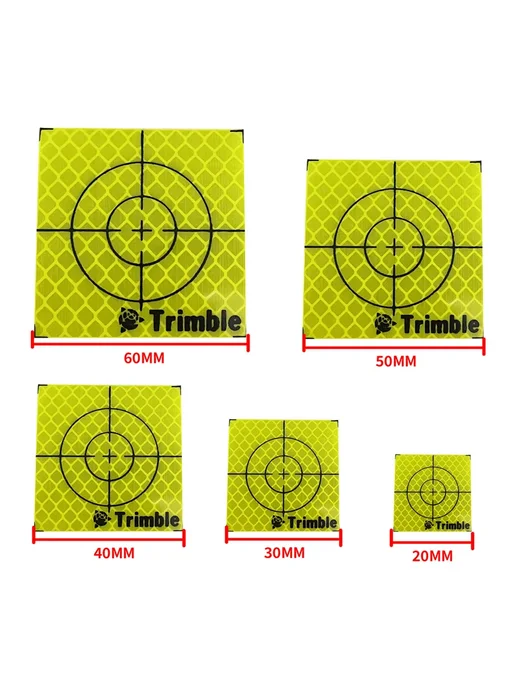 Нет бренда Светоотражающие наклейки Trimble, зелёные, 100 шт. 20X20MM, 100 шт, фото 3