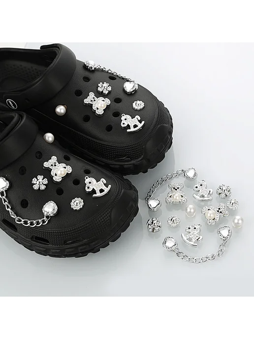 Нет бренда 50 Шт. Декоративные Подвески Для Crocs, Украшения Для Обуви, 50 шт, фото 4