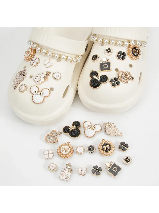 Нет бренда 50 Шт. Декоративные Подвески Для Crocs, Украшения Для Обуви, 50 шт, фото 6