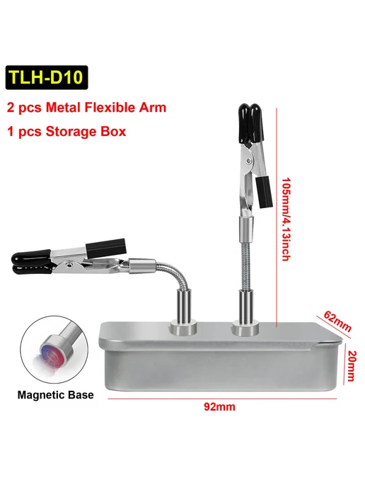 Toolour Магнитный инструмент для пайки рук 2 4, вариант