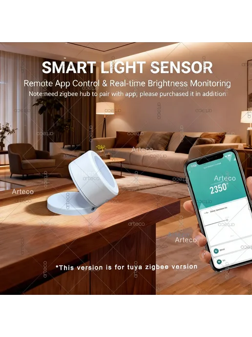 Forubest Датчик Освещенности ZigBee Mini Для Домашней Автоматизации, вариант, фото 4