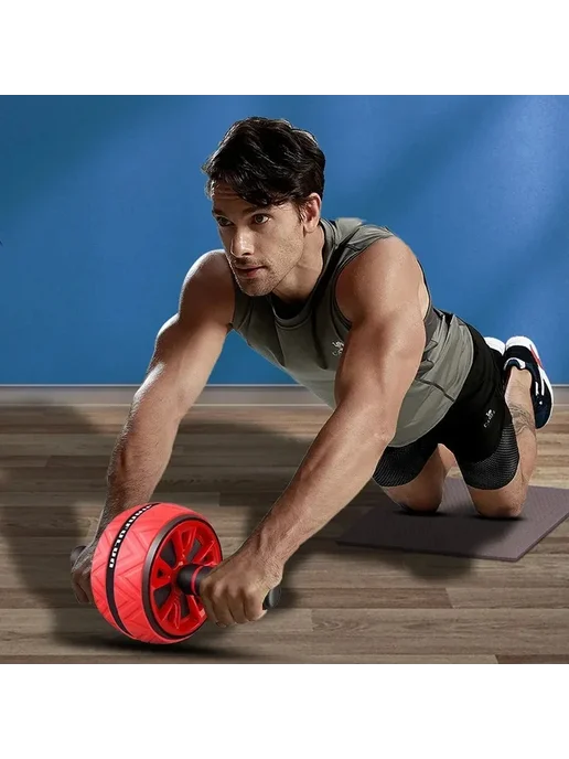 Ролик для пресса Non-Slip Ab Roller Wheel Черный, 11, 41, фото 2