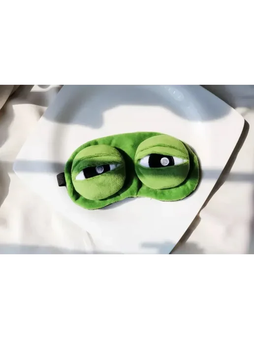 eye mask Маска для сна 3D универсальный, зеленый, фото 2