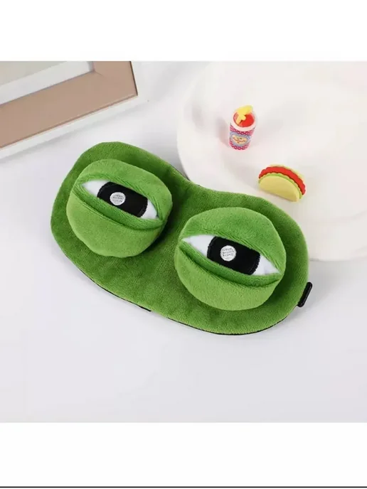eye mask Маска для сна 3D универсальный, зеленый, фото 7