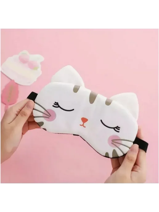 eye mask Маска для сна 3D универсальный, белый, фото 3