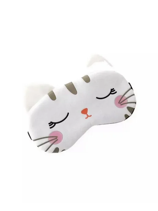 eye mask Маска для сна 3D универсальный, белый, фото 5