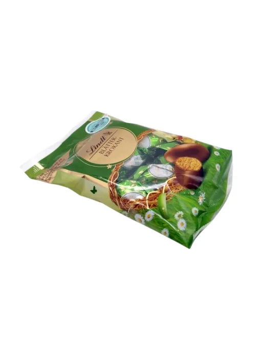 Шоколадные яйца Lindt Blätter-Krokant Milch, 85 г, 85 г, фото 3