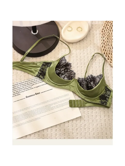 Banerdanni Комплект бюстгальтера и трусиков зеленый, зеленый, фото 2