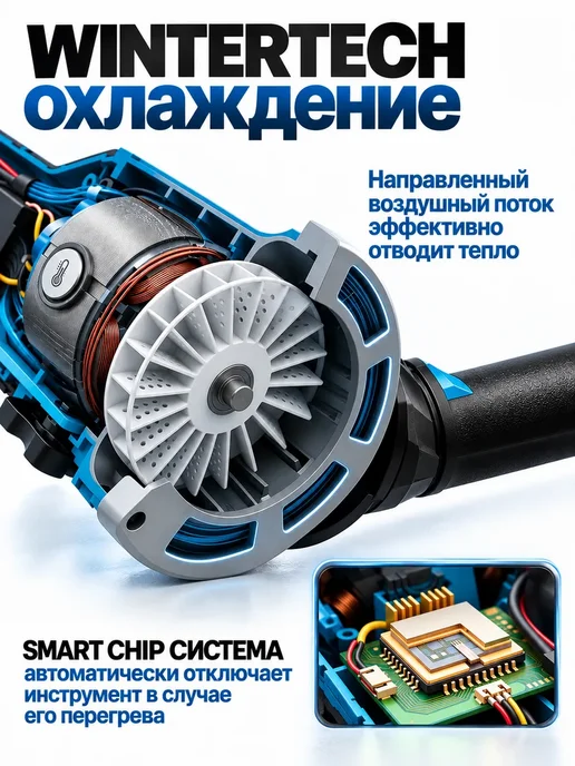 BOSCH Болгарка на аккумуляторе бесщеточный мотор 125мм, синий, фото 7