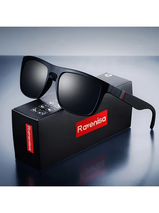 Ravenisa Солнцезащитные очки Ray-Ban Wayfarer классические поляризова, вариант, фото 2