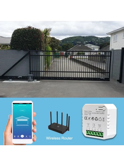 MatSee Plus Умный Wi-Fi Контроллер Tuya Smart Life Для Гаражных Ворот С, вариант, фото 2