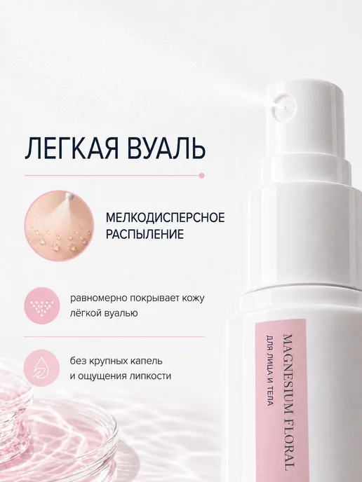 Dr.Mineral's, Магниевый мист тоник для лица и тела спрей, вариант, фото 5