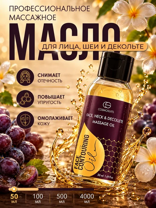 Масло для лица, шеи и декольте массажное "Face-Contouring", вариант