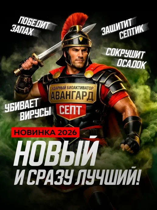 Бактерии для септиков Авангардсепт 300г (3шт), живые, 300 г, 3 шт, фото 2