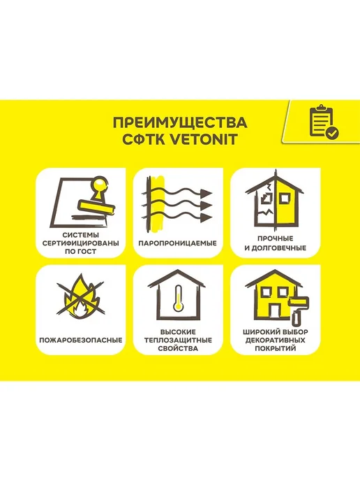 Штукатурно-клеевая смесь для теплоизоляции Vetonit Therm, вариант, фото 2