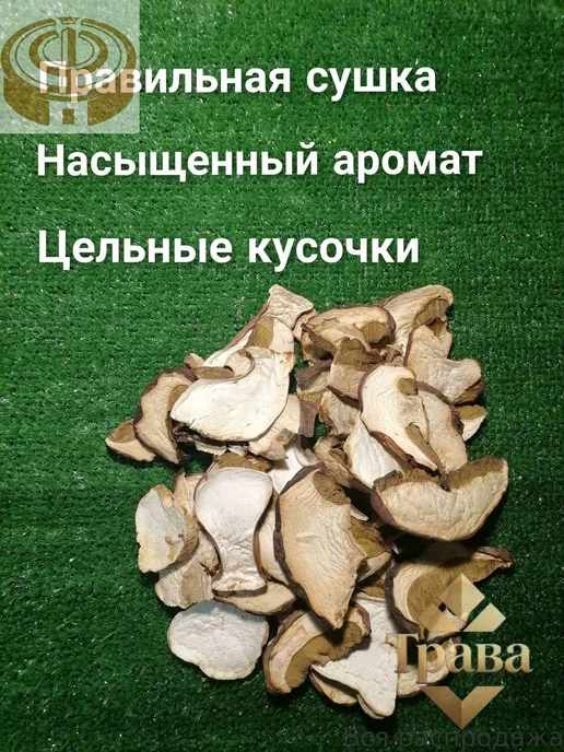 Грибы белые сушеные в картонной коробке, белый, фото 5