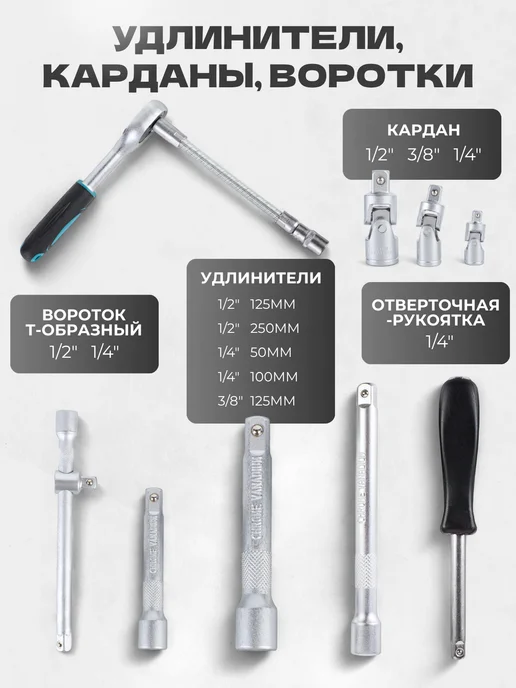 Набор инструментов для автомобиля. Инструменты набор, вариант, фото 3