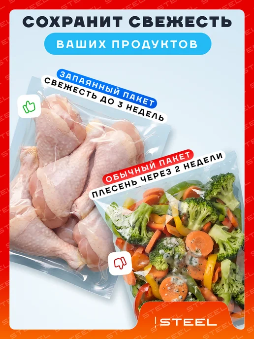 Запайщик пакетов портативный, белый, фото 2