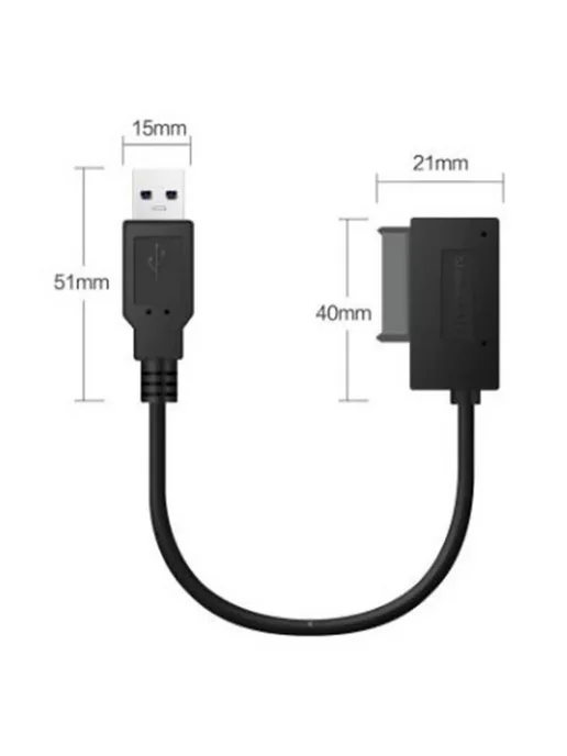 USB-адаптер SATA для CD DVD-ROM, вариант, фото 2