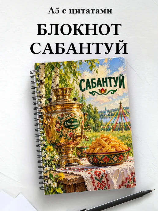 Блокнот к Сабантую с мотивирующими цитатами