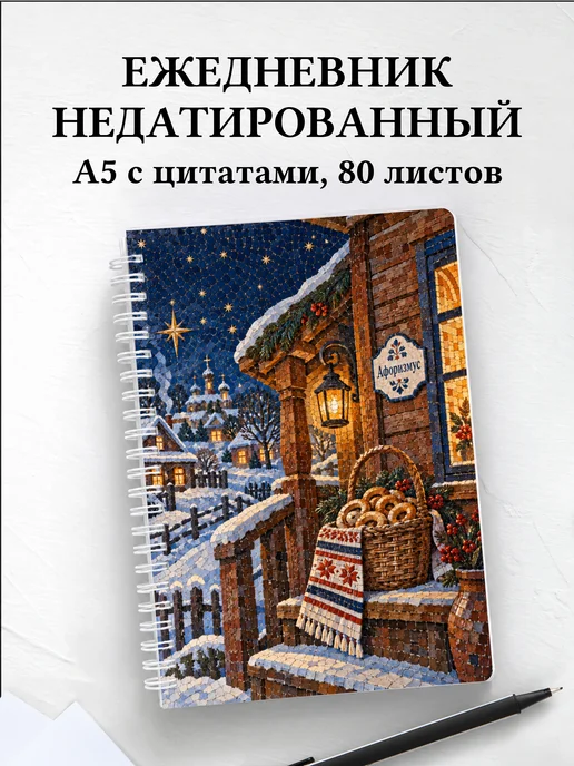 Ежедневник недатированный Святки и колядки