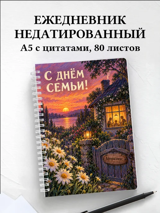 Ежедневник недатированный День семьи, любви и верности