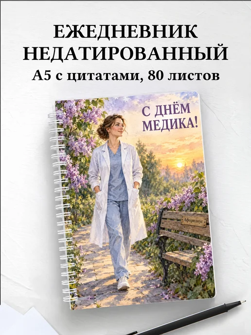 Ежедневник недатированный ко Дню медицинского работника