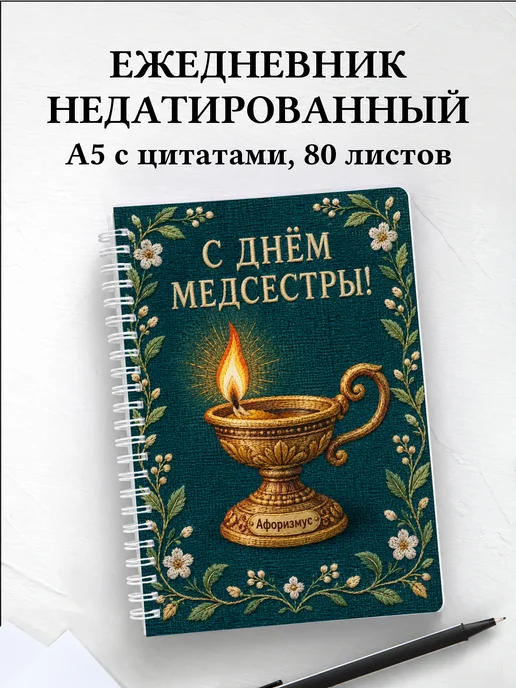 Ежедневник недатированный ко Дню медицинской сестры