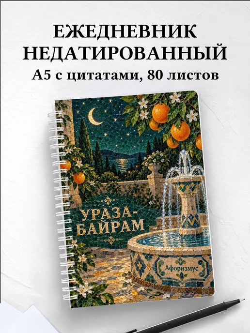 Ежедневник недатированный на Ураза-байрам