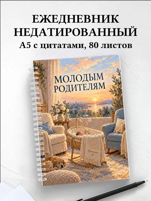 Ежедневник недатированный для молодых родителей
