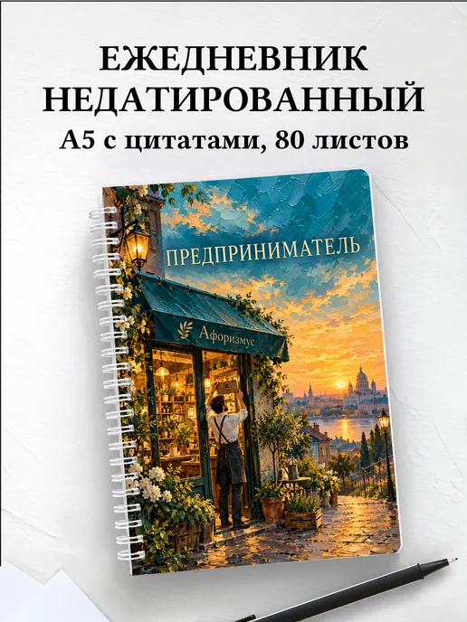 Ежедневник недатированный предпринимателя