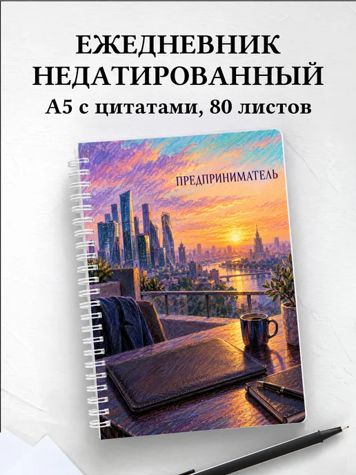 Ежедневник недатированный предпринимателя
